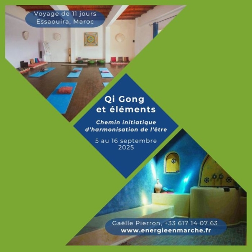 Septembre 2025, Séjour Qi Gong et éléments à Essaouira, Maroc
