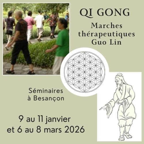 2 seminaires Marches thérapeutiques Guo Lin Qi Gong