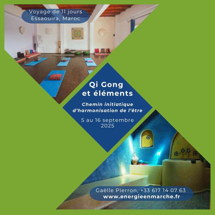 qigong éléments essaouira 2025 avec gaelle pierron